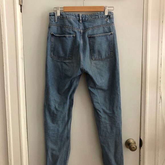 Sandro Mom Jeans Light Blue Wash - Picture 3 of 6